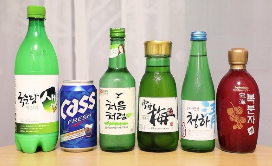 Soju, Beer, Spirits 소주 맥주 전통주