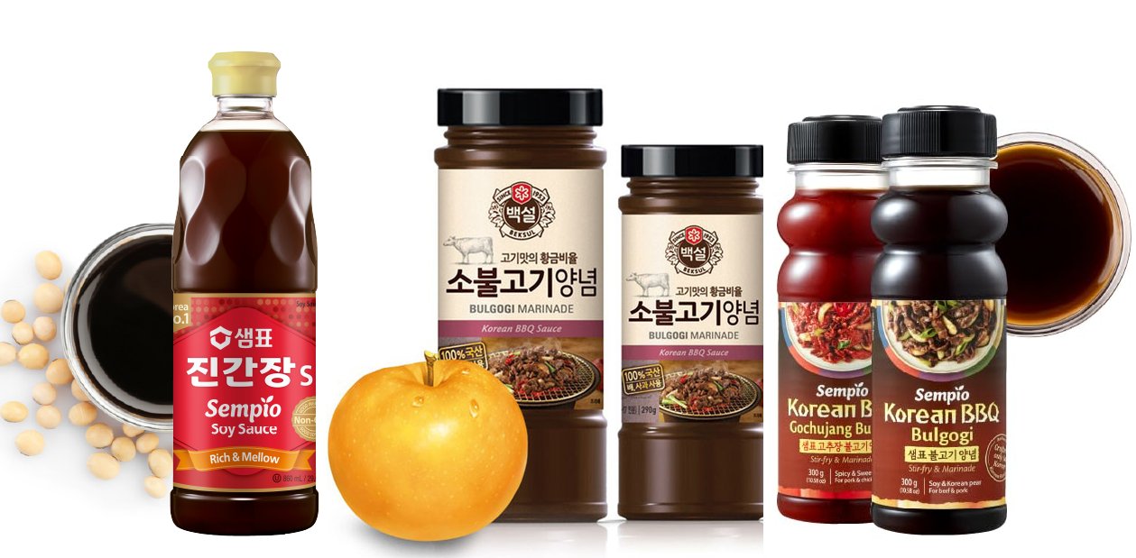 Sauces & Seasoning 소스 & 양념류