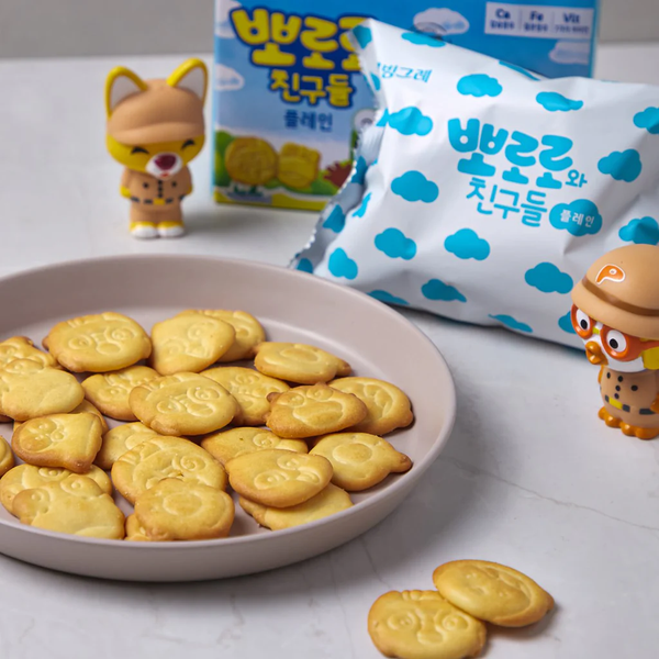 [Binggre] Pororo Biscuit for Kids 65g 빙그레 뽀로로와 친구들