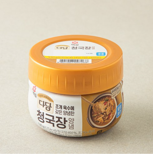 [CJ Beksul] DaDam Cheonggukjang Seasoning Natto 530g 다담 청국장 양념