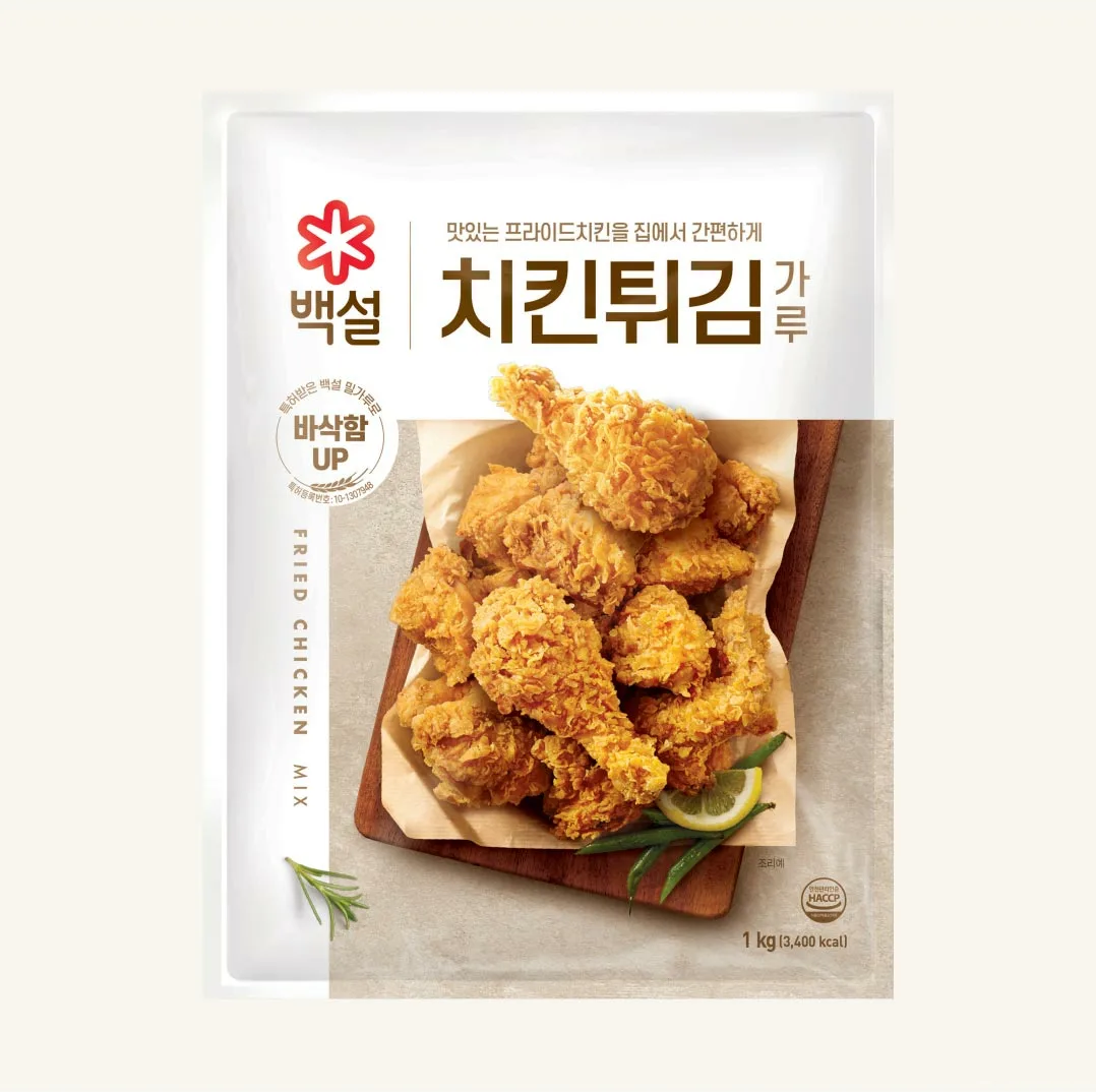 [CJ Beksul] Fried Chicken Mix 1kg  백설 치킨튀김가루