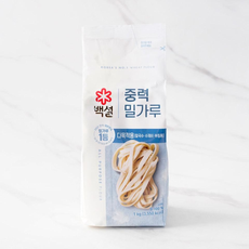 [CJ Beksul] Wheat Flour 1kg 백설 중력 밀가루