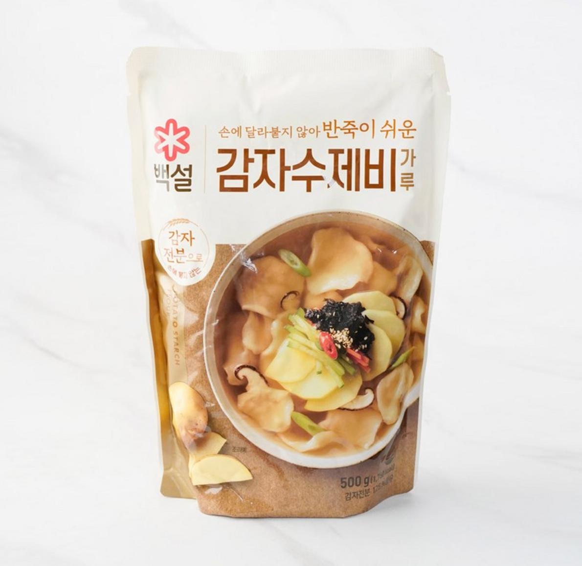 [CJ Beksul] Potato Sujebi Flour Mix 500g  백설 감자 수제비 가루