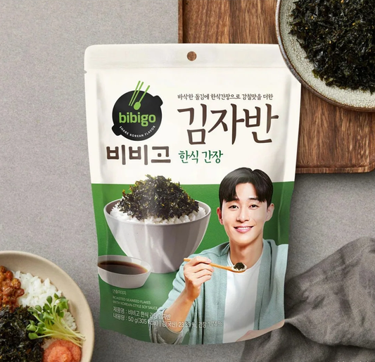 [CJ Bibigo] Dried Seaweed Roasted Flakes 50g 비비고 한식간장 김자반