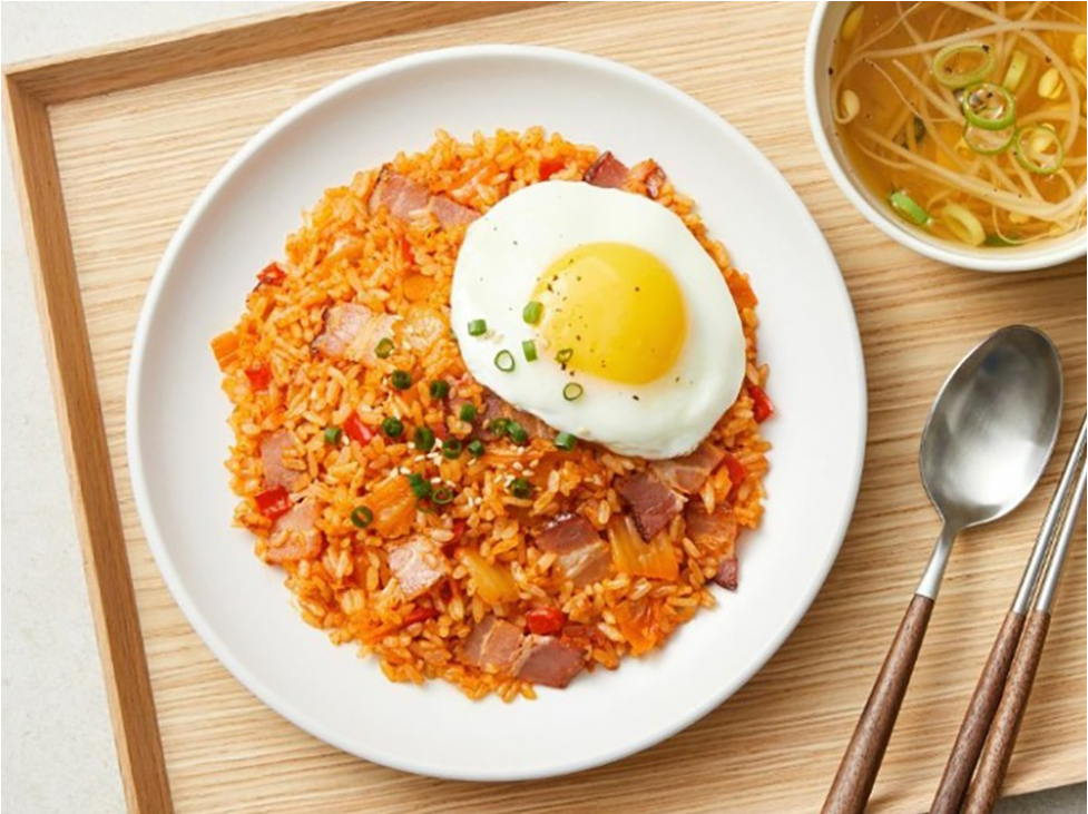 [CJ Bibigo] Instant Kimchi Cheese Fried Rice 510g 비비고 김치치즈 볶음밥