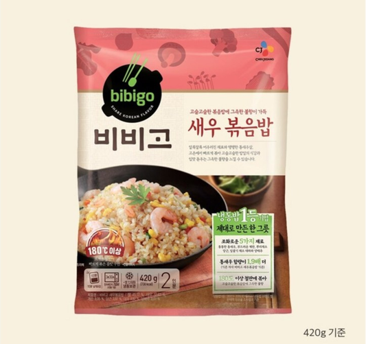 [CJ Bibigo] Instant Shrimp Fried Rice 450g 비비고 새우볶음밥