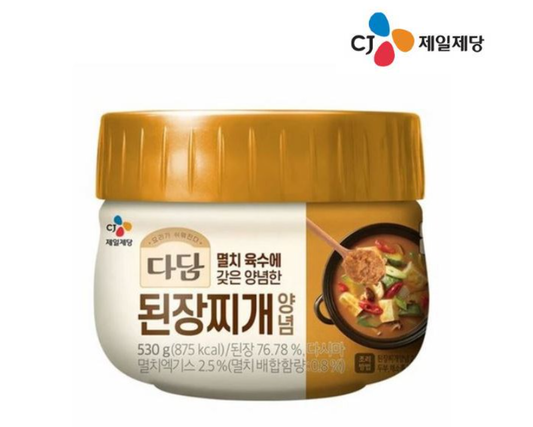 [CJ Foods] DaDam Doenjang Jjigae Seasoning 530g  다담 된장찌개 양념