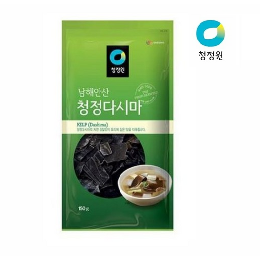 [CJW] Dried Kelp (Dashima for Soup Broth) 150g  청정원 남해안산 청정 다시마