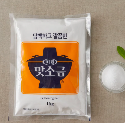 [CJW] Seasoning Salt 1kg   청정원 맛소금