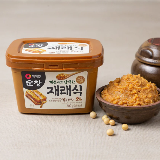 [CJW] Sunchang Doenjang Soybean Paste 500g/1kg  청정원 순창 재래식 생된장