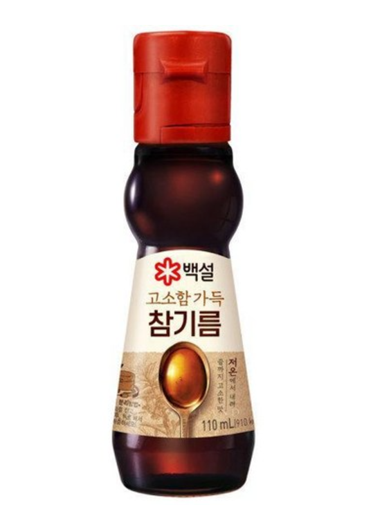 [CJ Beksul] Premium Sesame Oil 110ml/500ml 백설 고소함가득참기름