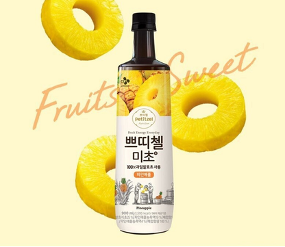 [CJ] Petitzel Micho Fruit Vinegar Drink 900ml 쁘띠첼미초 과일 발효초