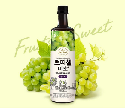 [CJ] Petitzel Micho Fruit Vinegar Drink 900ml 쁘띠첼미초 과일 발효초