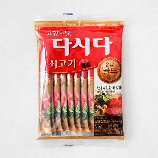 [CJ] Premium Gold Beef Dashida Seasoning 96g  CJ 다시다 명품 골드