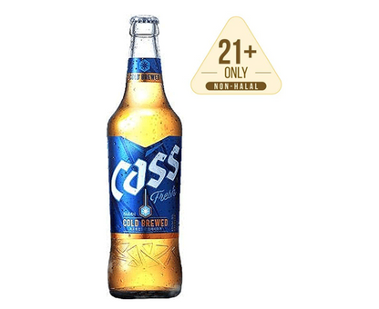 Cass Fresh Cold Brewed 330ml / 640ml  4.5% 카스비어