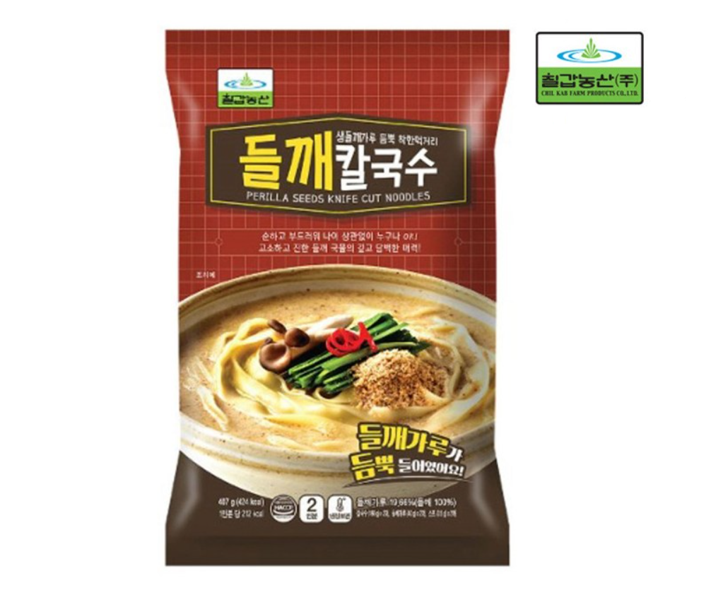 [Chilgap Nongsan] Perilla Handmade Sujebi / Kalguksu / Nurungji Soup (베스트쇼핑 칠갑농산 들깨 수제비, 칼국수, 누룽지탕)