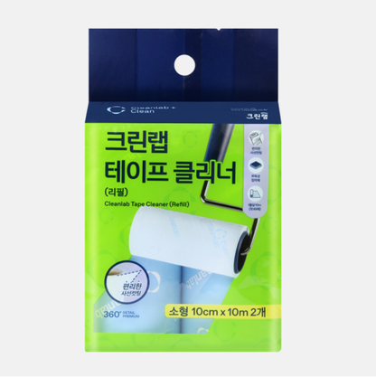 [Cleanlab] Tape Cleaner (Handle + 2rolls) 크린랩 테이프 클리너 (핸들+2롤)