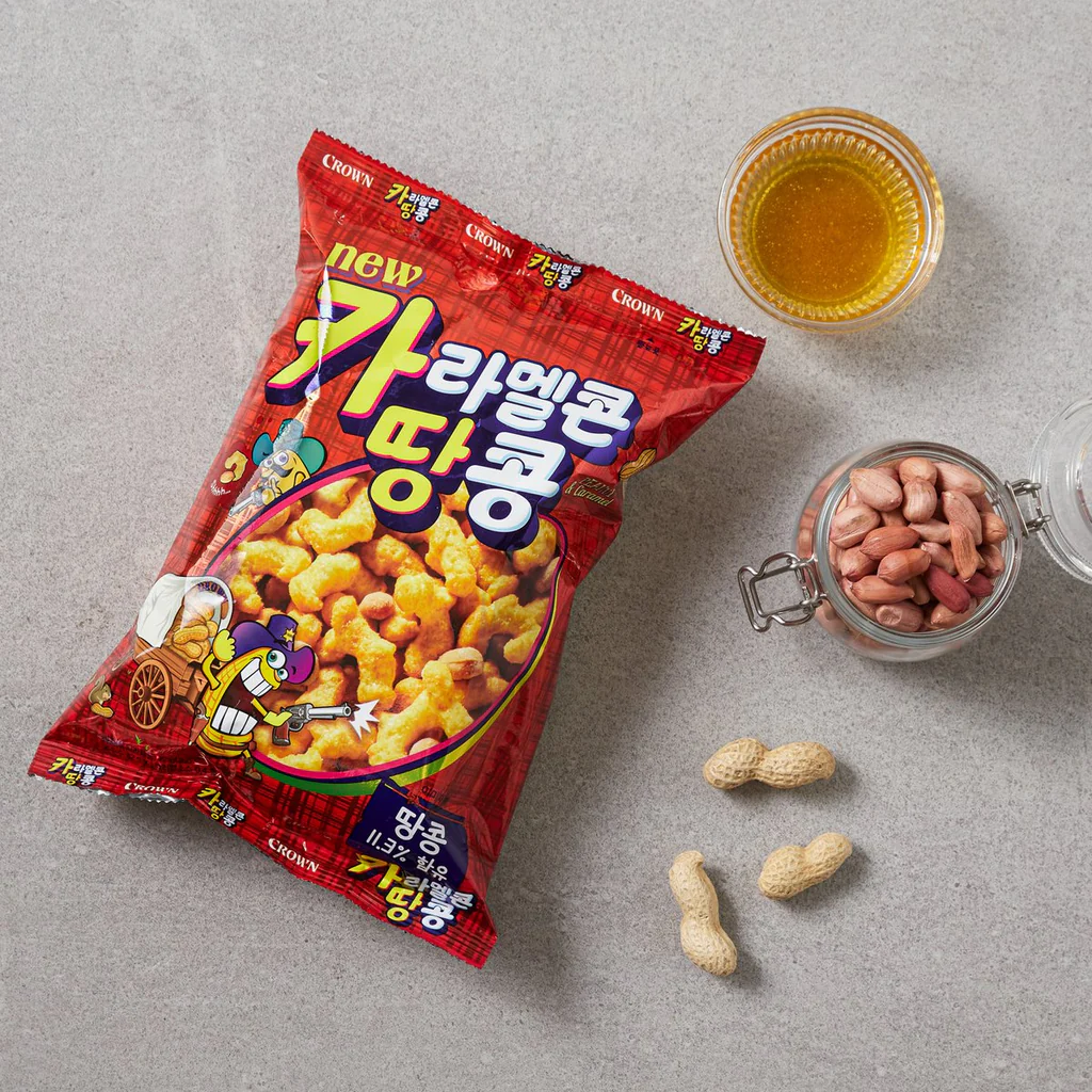 [Crown] Caramel Corn Peanut 72g 크라운 카라멜 땅콩