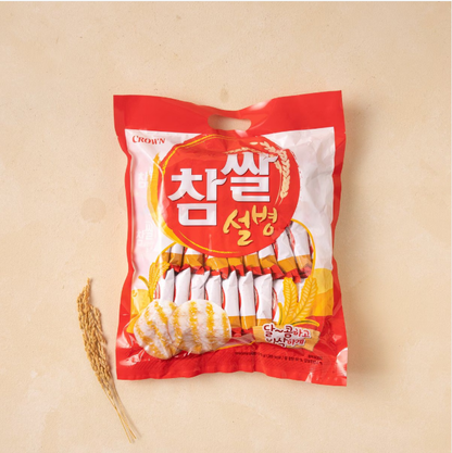 [Crown] Chamssal Selbyeong 128g 크라운  참쌀설병