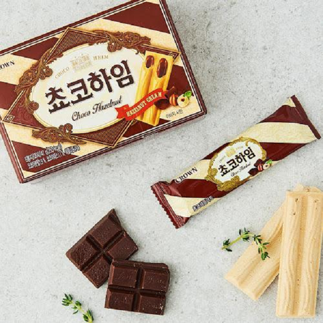 [Crown]Choco Heim Choco Hazelnut Cream Wafers 47g/142g 크라운 쵸코하임