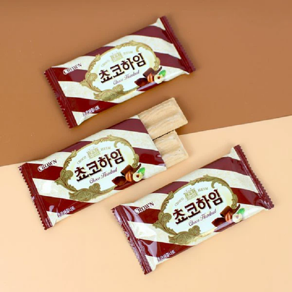 [Crown]Choco Heim Choco Hazelnut Cream Wafers 47g/142g 크라운 쵸코하임