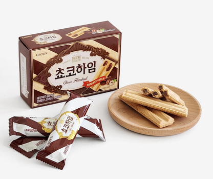 [Crown]Choco Heim Choco Hazelnut Cream Wafers 47g/142g 크라운 쵸코하임