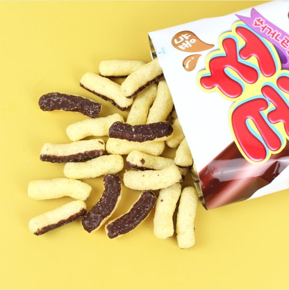 [Crown] Corn Cho Snack (Cheese & Ganache Choco) 66g 크라운 콘초 콘치