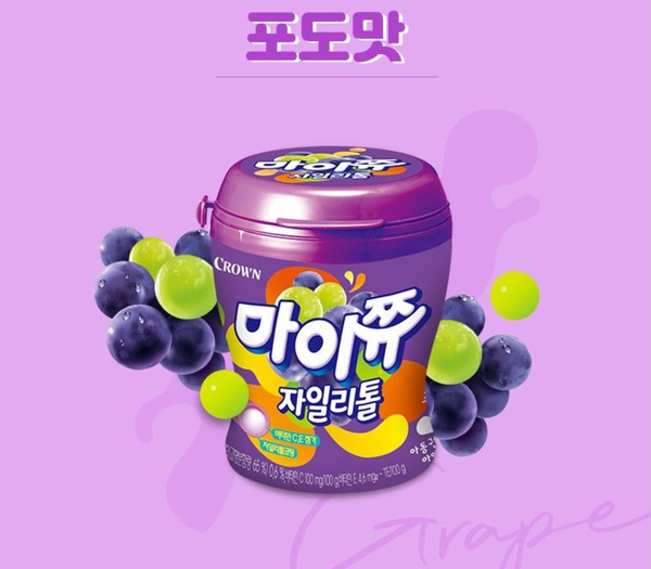 [Crown] Korea MyChew Xylitol Candy 110g  크라운 볼마이쮸