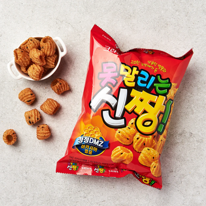 [Crown] Shinzzang Honey Sesame Snack 120g  못말리는 신짱