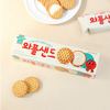 [Crown] Waffle Sandwich Biscuits 87g 크라운 국희 와플샌드