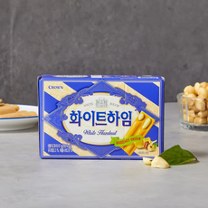 [Crown] White Heim White Hazelnut Cream Wafers 47g/142g  쵸코하임 크라운 화이트