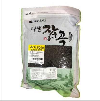 [Dasaeng] Korea Black Rice 800g 다생흑미