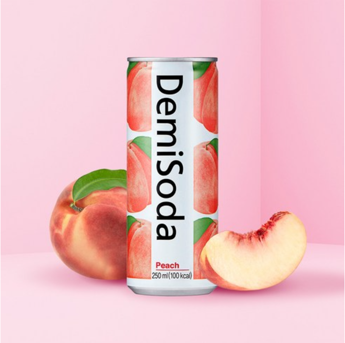 [Donga Otsuka] Demisoda Carbonated Drink 250ml 데미소다