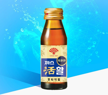 [DongHwa] Relief Gas Digestive Drink 75ml 동화 까스활 (병)