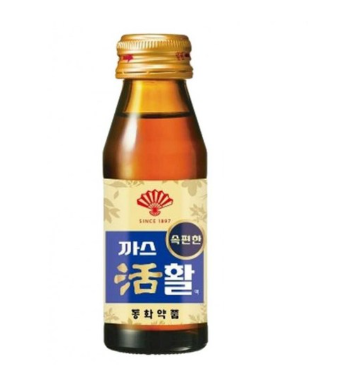 [DongHwa] Relief Gas Digestive Drink 75ml 동화 까스활 (병)