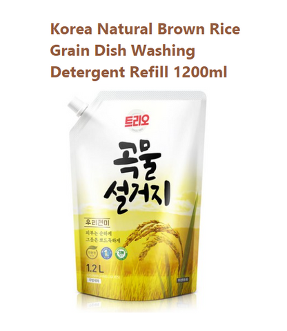 [Aekyung] Natural Brown Rice Grain Dish Detergent 트리오 곡물설거지 우리현미 주방세제