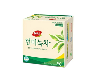 [Dongsuh] Instant Brown Rice Green Tea Bags / Solomon Tea Bags 동서 현미녹차