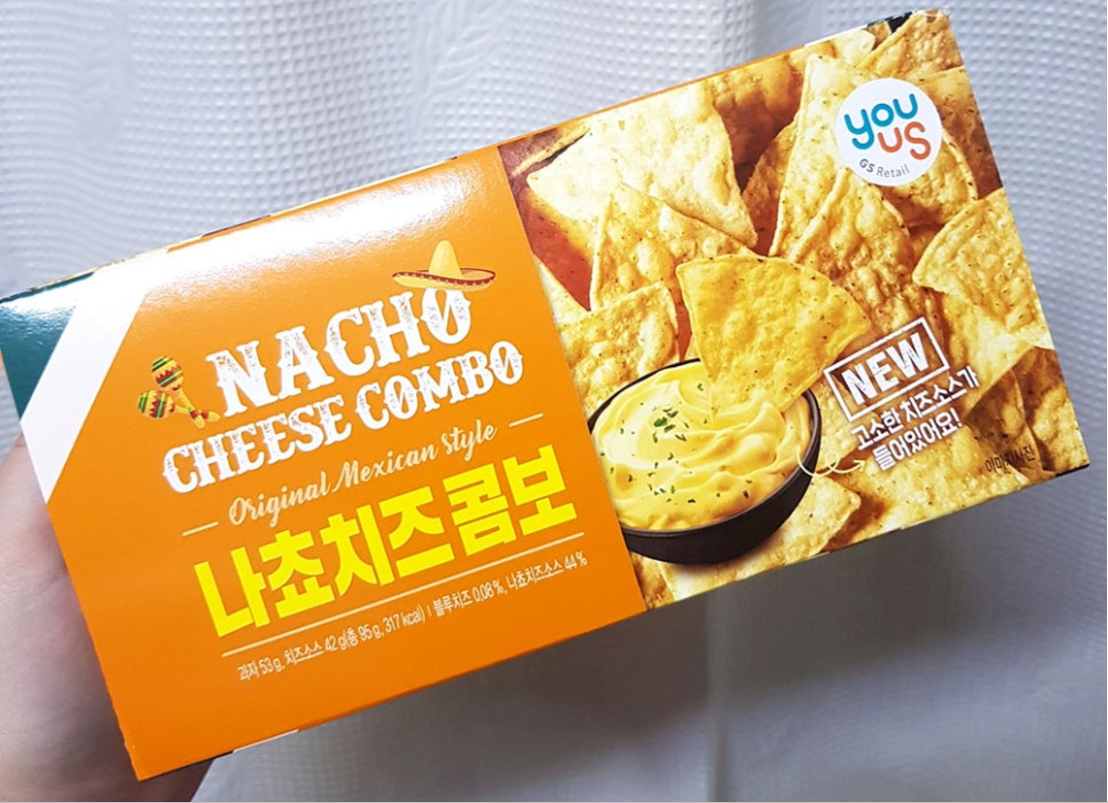 [GS25] Cheese Nacho Combo 95g 치즈 나쵸 콤보