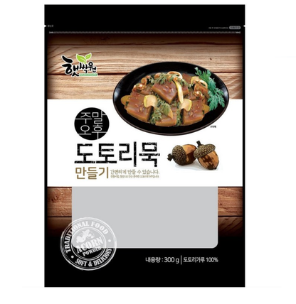 [Gimpo Macca Foods] Acorn Jelly Mix 300g [김포맥아식품] 주말오후 도토리묵 만들기