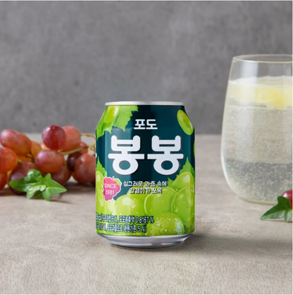 [Haitai] Bonbon Grape Juice 238ml 해태 포도 봉봉