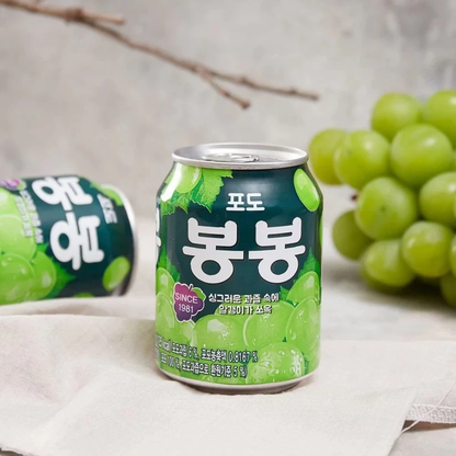 [Haitai] Bonbon Grape Juice 238ml 해태 포도 봉봉