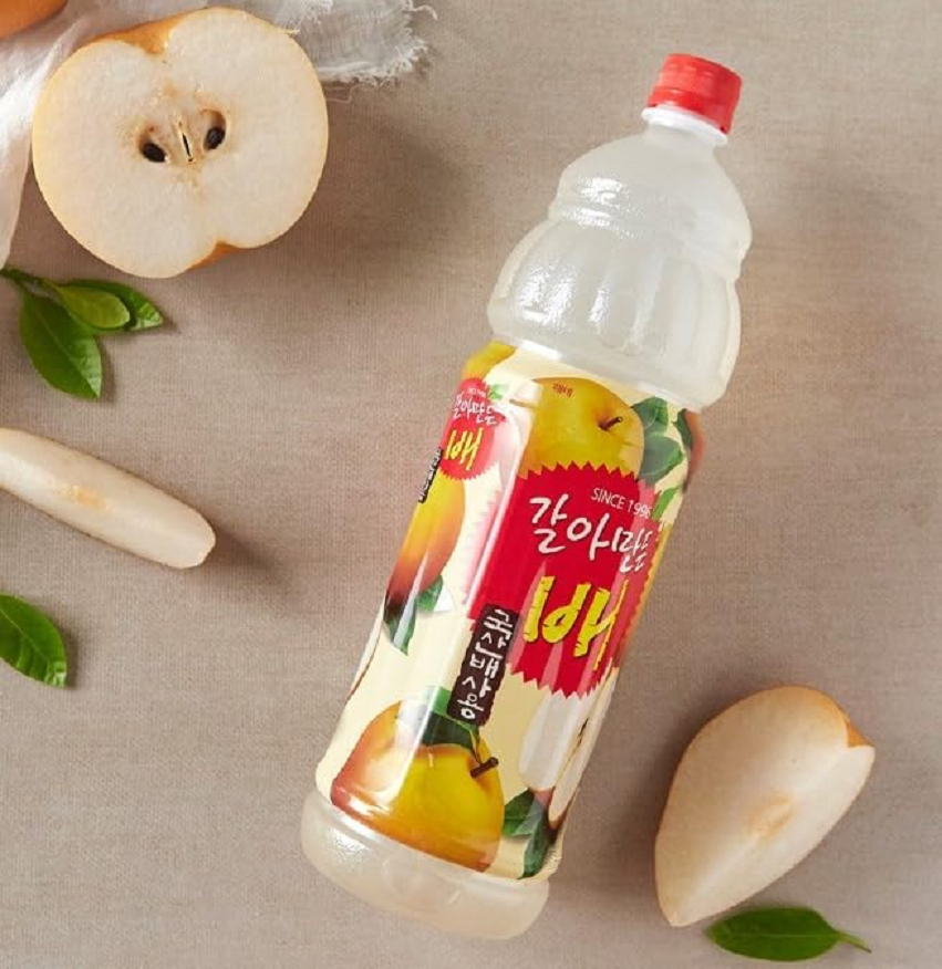 [Haitai] Crushed Pear Juice 238ml / 1.5L  해태 갈아만든 배 캔