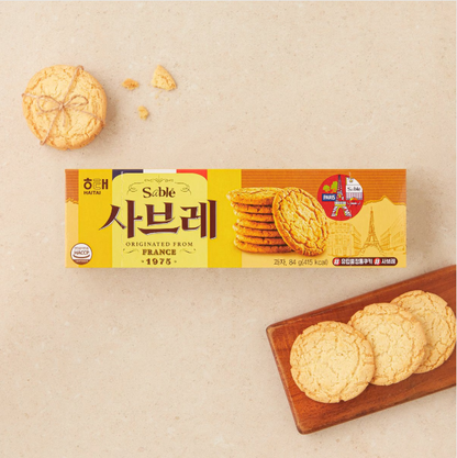 [Haitai] Sabre Butter Cookies 84g  해태 사브레