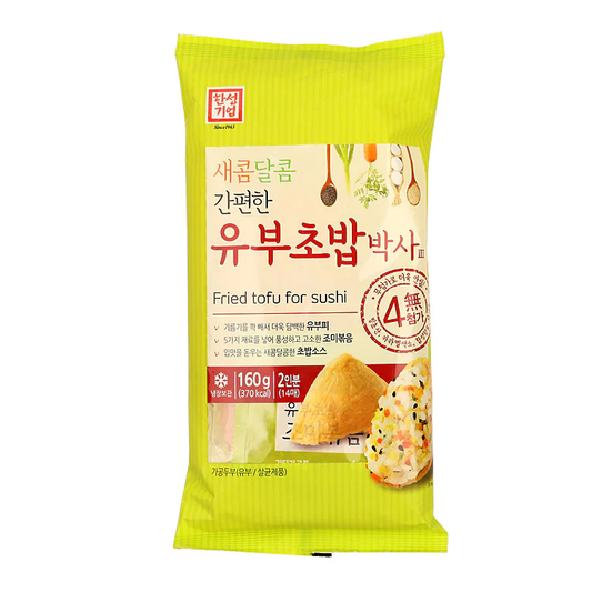 [Hansung] Fried Tofu for Inari Sushi 160g  한성 유부초밥박사