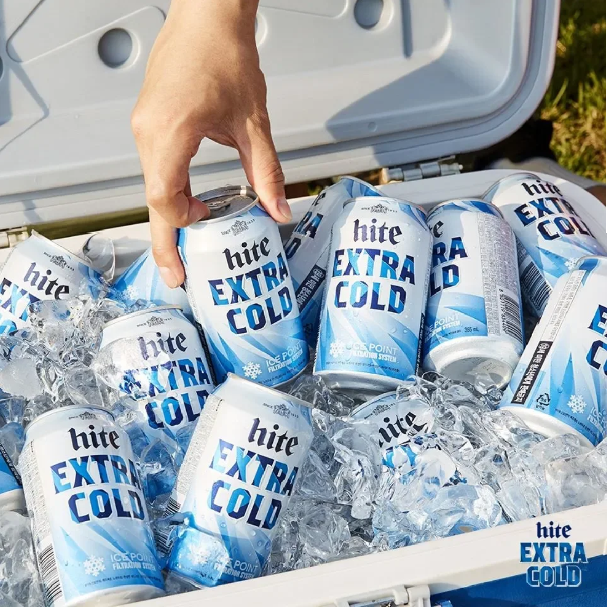 Hite Jinro Beer Extra Cold 355ml/500ml 4.3% 하이트 엑스트라 콜드