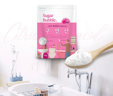 [Sugarbubble] Clean Ctric Acid 1kg 슈가버블 구연산