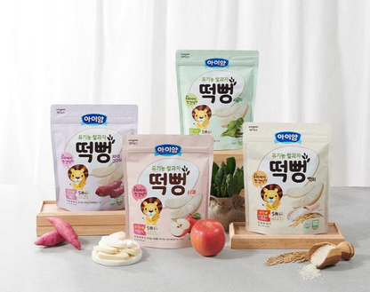 [Ildong Foodis] Baby/Kids Organic Rice Crackers 30g  아기밀 유기농 떡뻥