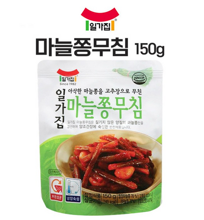 [Ilgajib] Seasoned Garlic Stem 150g 일가집 마늘쫑 무침