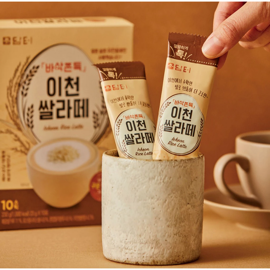 [Damtuh] Icheon Rice Latte 23g X 30sticks  담터 바삭쫀득 이천쌀 라떼