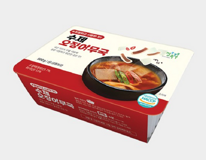 [Jeongok] Korea Spicy Squid Radish Soup 500g